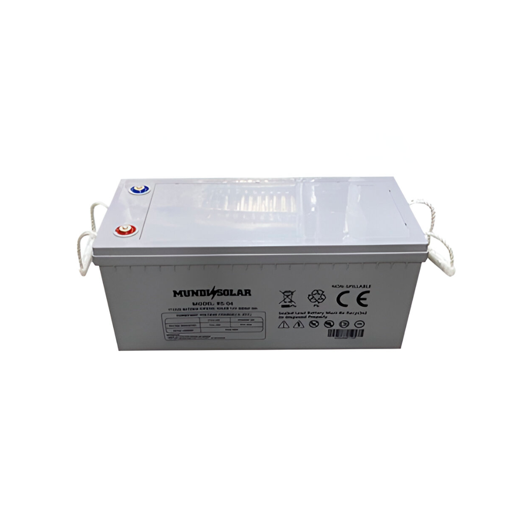Bateria para panel solar 12v 250ah gel