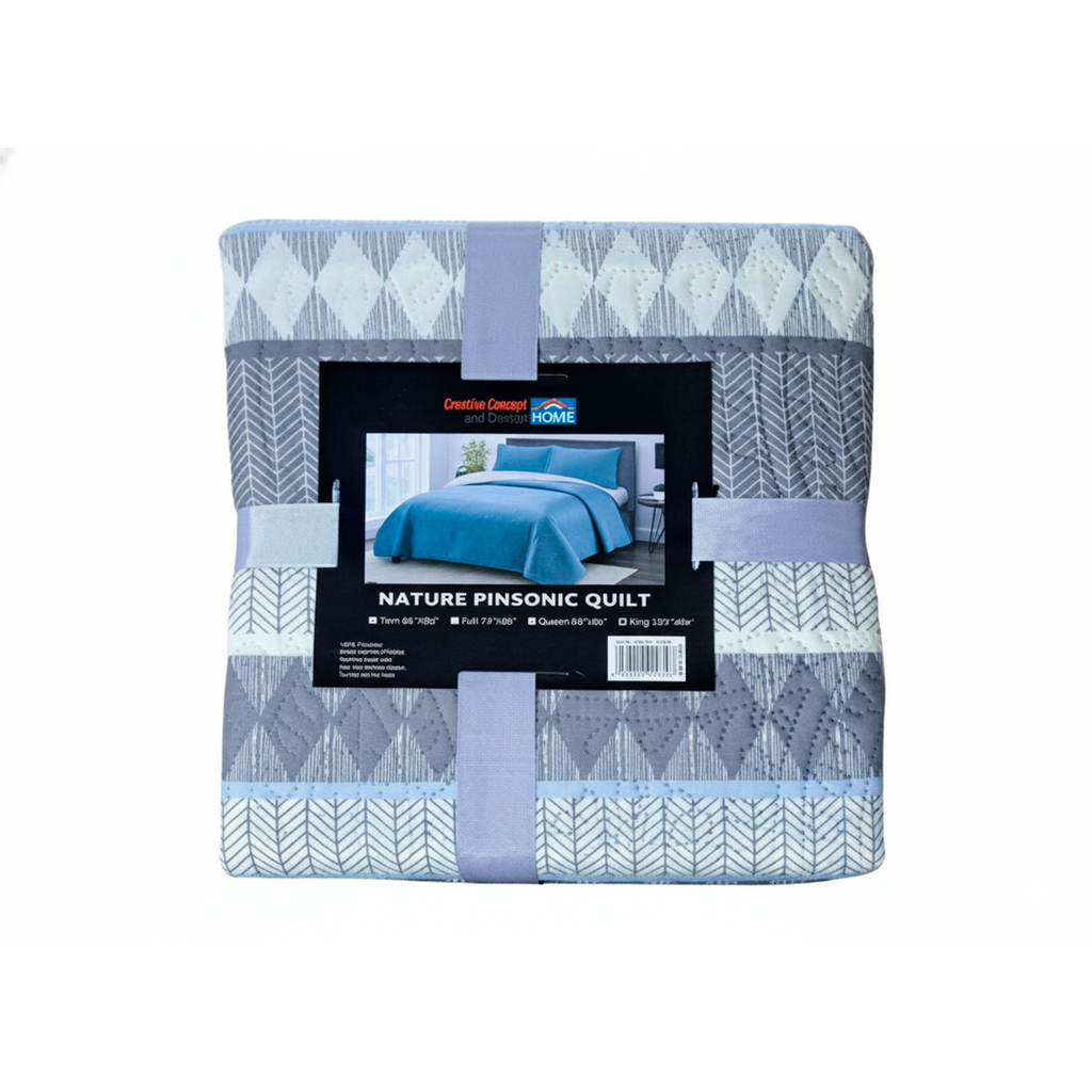 Colcha king 101x86" creative home l17802