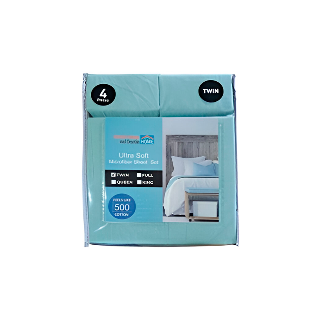 Sabanas twin 4pc creative home nl10276st