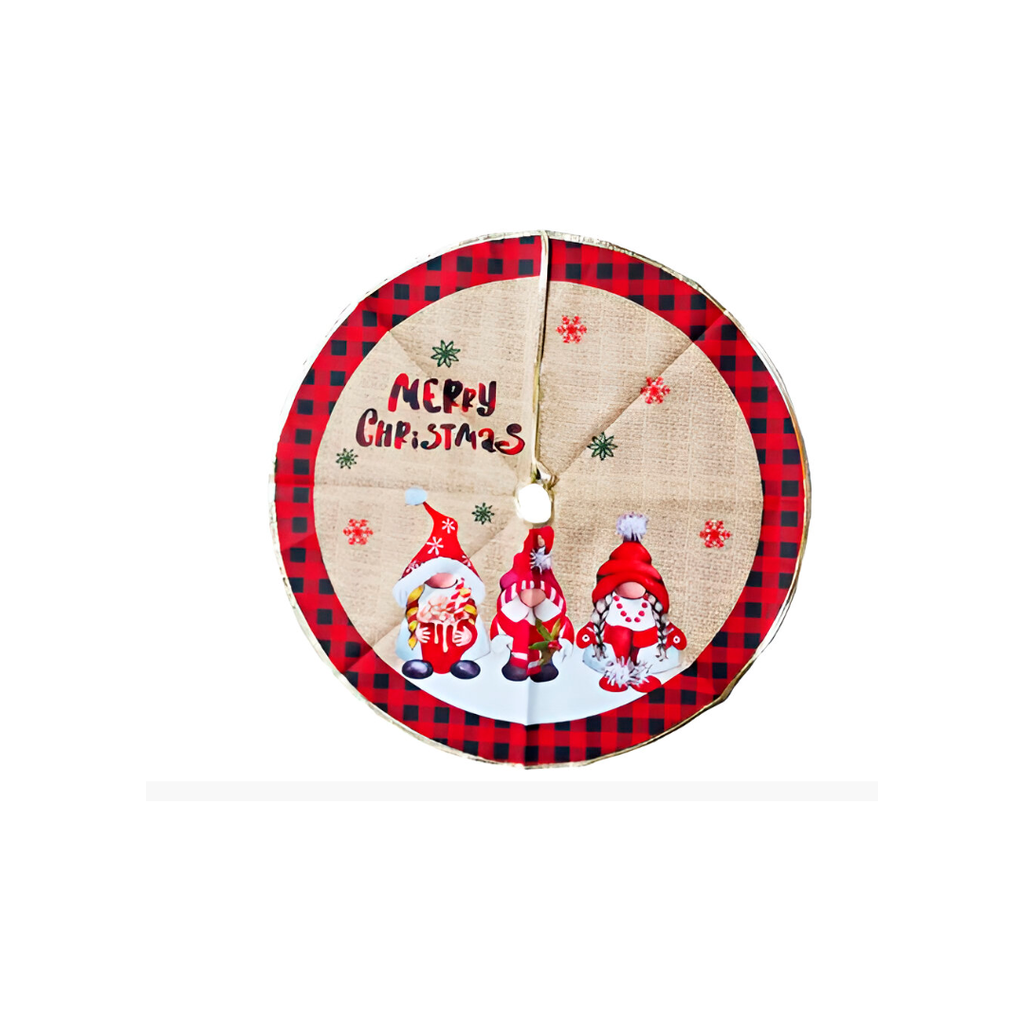 Forro navideño 60cm base/árbol 2-lm1704-432