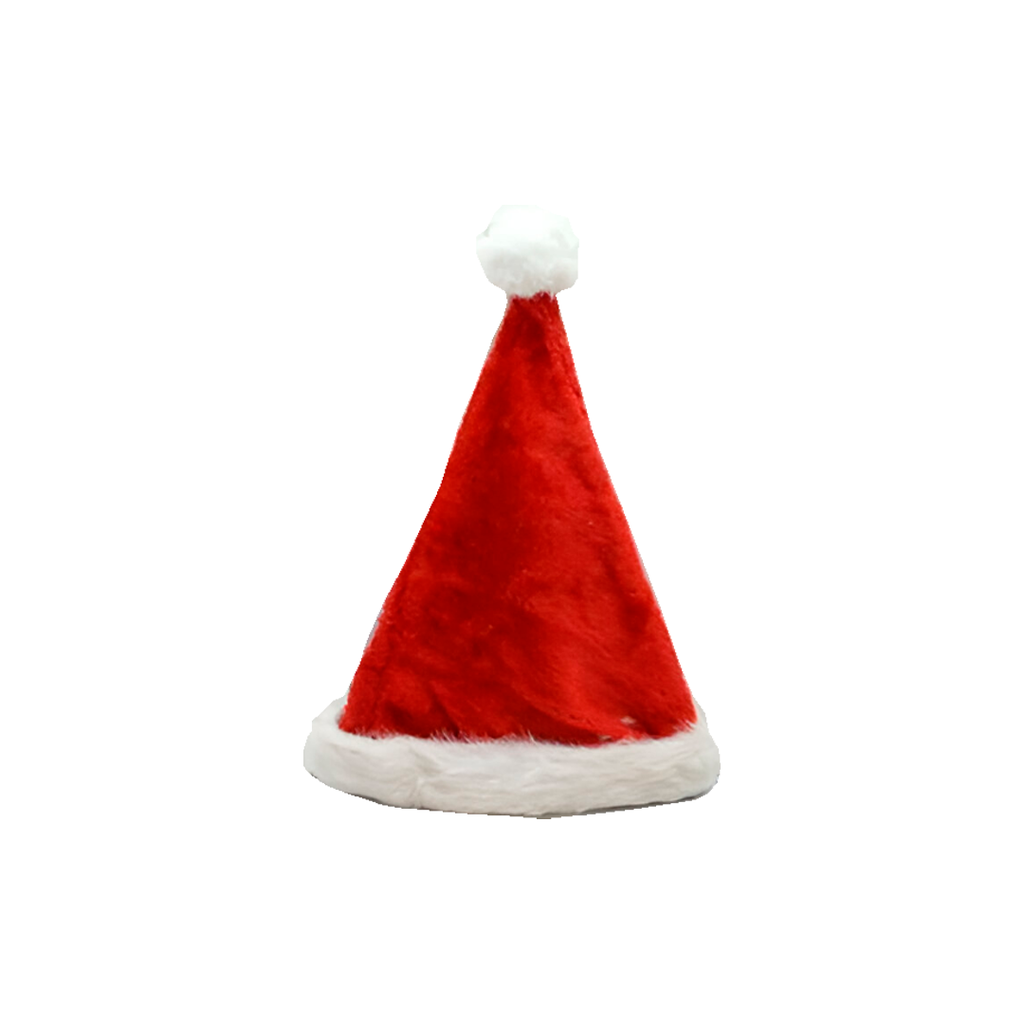 Gorro navideño 28x43cm rojo/blanco