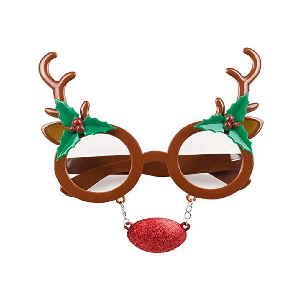 Lente navideño 16cm forma reno 2-dsa1604-807