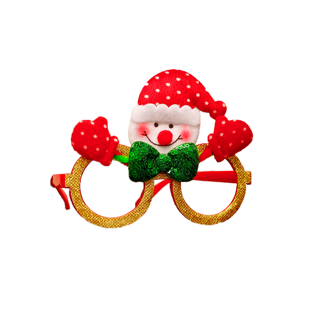 Lente navideño forma frosty 12x14cm syswd-0922062