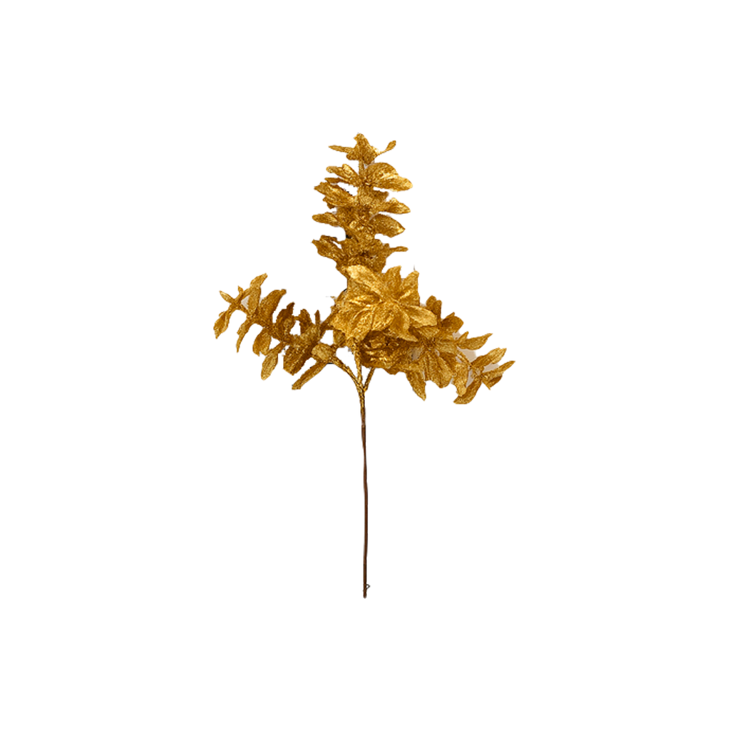 Rama navideña 25cm xs1044488g dorado