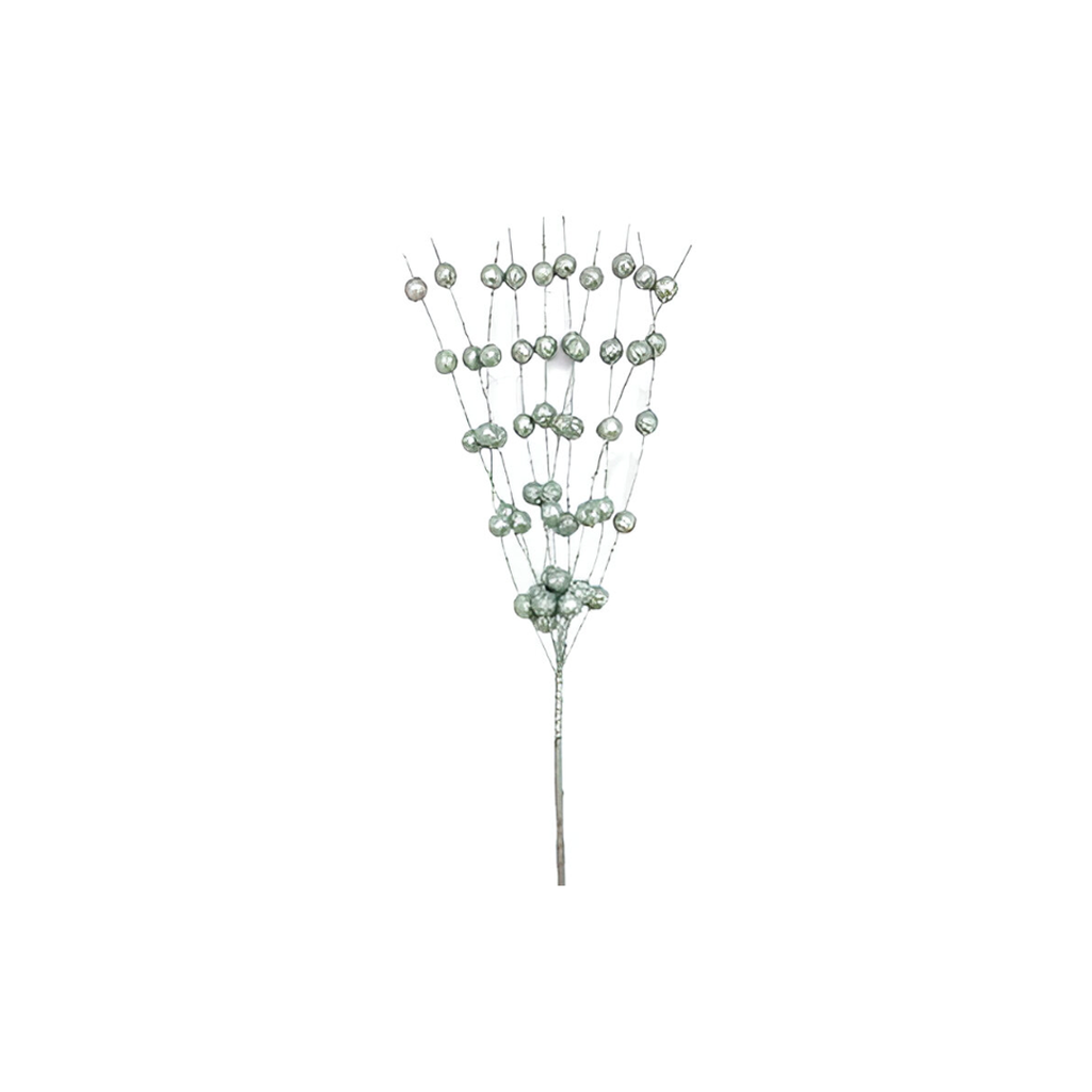 Rama navideña 60cm 2-cs1602-978 plateado