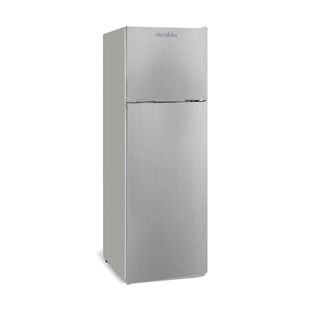 Refrigeradora 2 puertas decakila kufg003w plateado