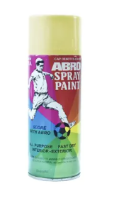 Pintura en spray abro 018 marfil