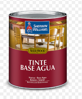 Tinte para madera base de agua 1/4-galon sherwin williams caoba