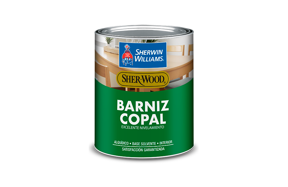 Barniz copal 1/4-galon sherwin williams mate