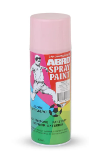 Pintura en spray abro 078 rosado