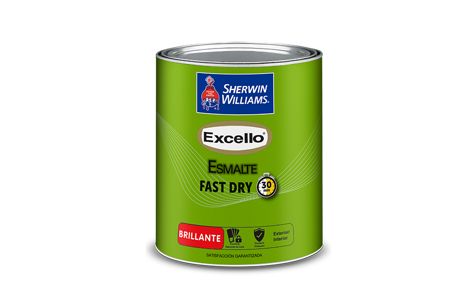 Pintura excello de aceite 1-galon sherwin williams blanco