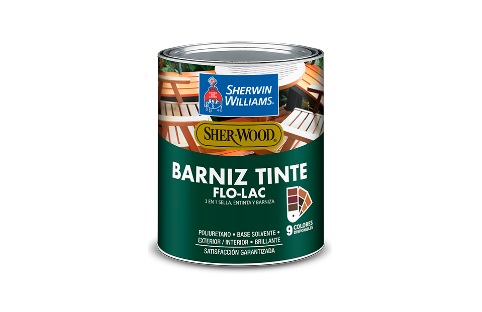 Barniz-tinte flo-lac 1-galon sherwin williams caoba