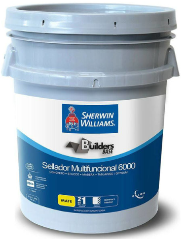 Sellador multifuncional 1-cubeta sherwin williams 6000 blanco mate