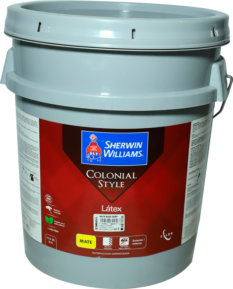 Base profunda latex colonial 1-cubeta sherwin williams mate