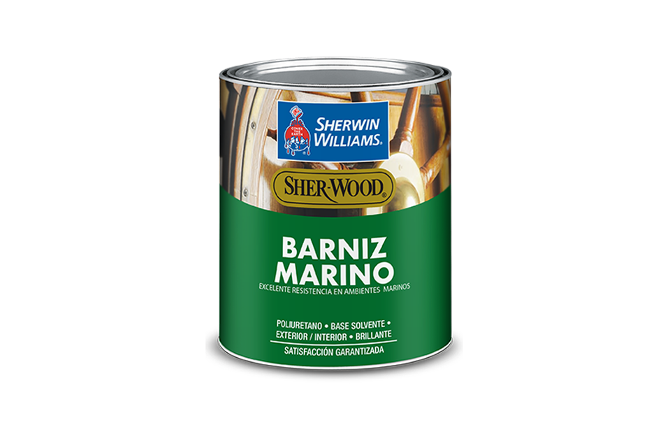 Barniz exterior super marino 1-galon sherwin williams