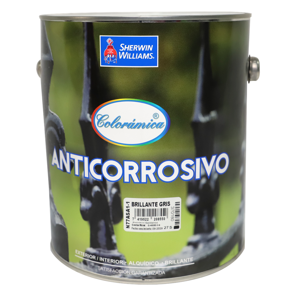 Anticorrosivo basico 1-galon sherwin williams n77asa1 gris