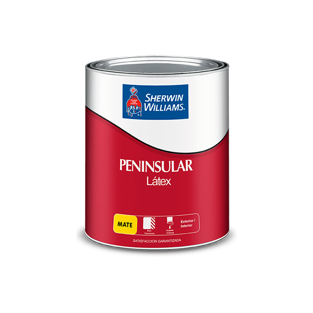 Pintura peninsular latex 1-galon sherwin williams amarillo oro