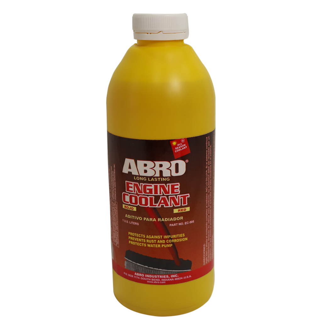 Coolant para radiador 1-litro abro ec-505 rojo