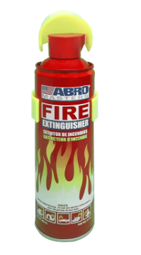 Extinguidor con soporte 400ml abro fe-911