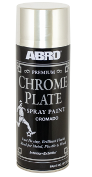 Pintura en spray 18 kilates abro sp-317 plateado