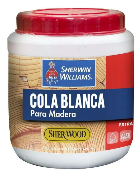 Pegamento cola blanca 1/4 galon sherwin williams