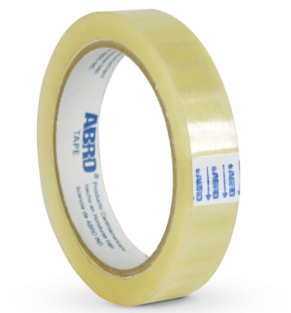 Tape transp 3/4"x72yd ofic abro c/barra