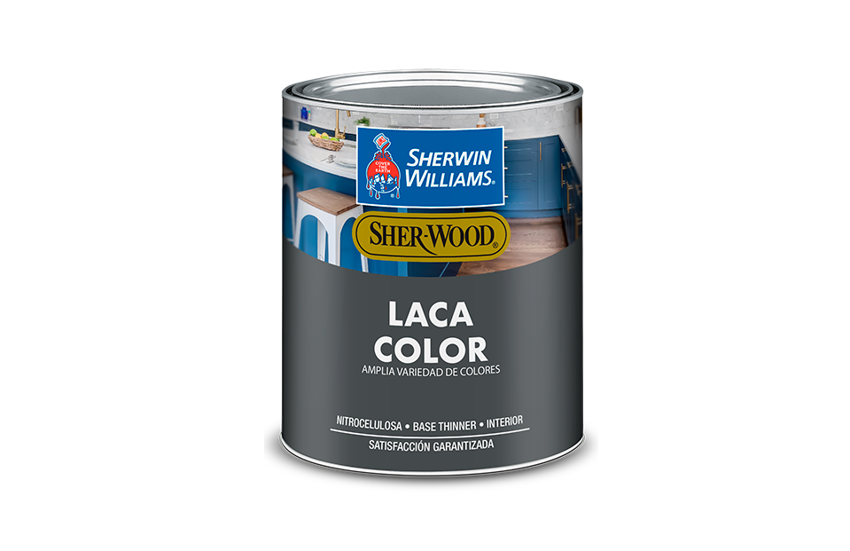 Laca profesional para madera 1-galon sherwin williams blanco