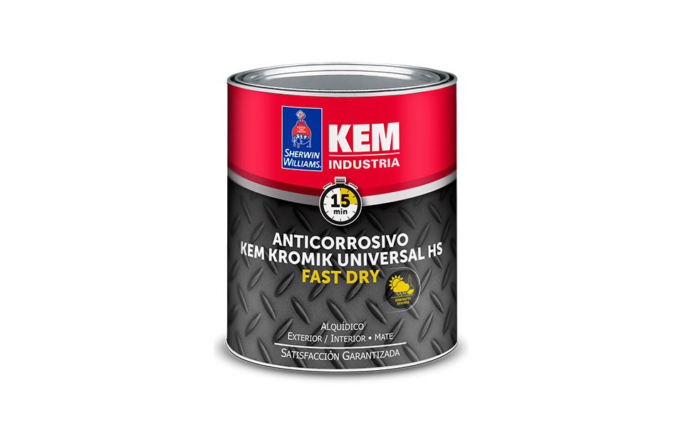 Anticorrosivo para metal fast dry 1-galon sherwin williams negro