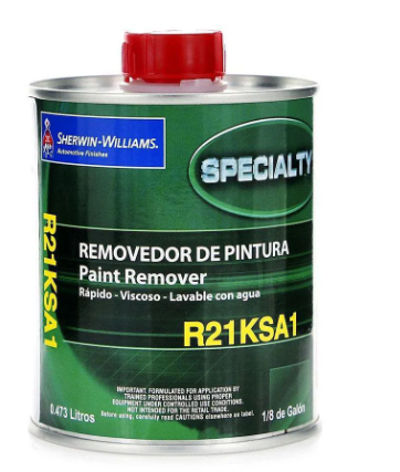 Removedor de pintura 1/8-galon sherwin williams r21ksa11/8