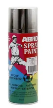 Pintura en spray abro 417 super cromo