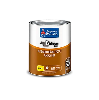 Anticorrosivo colonial 1/4-galon sherwin williams blanco mate