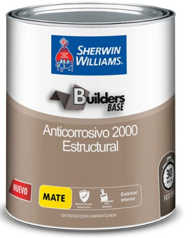 Anticorrosivo para estructura y techos metalicos 1-galon sherwin williams rojo mate