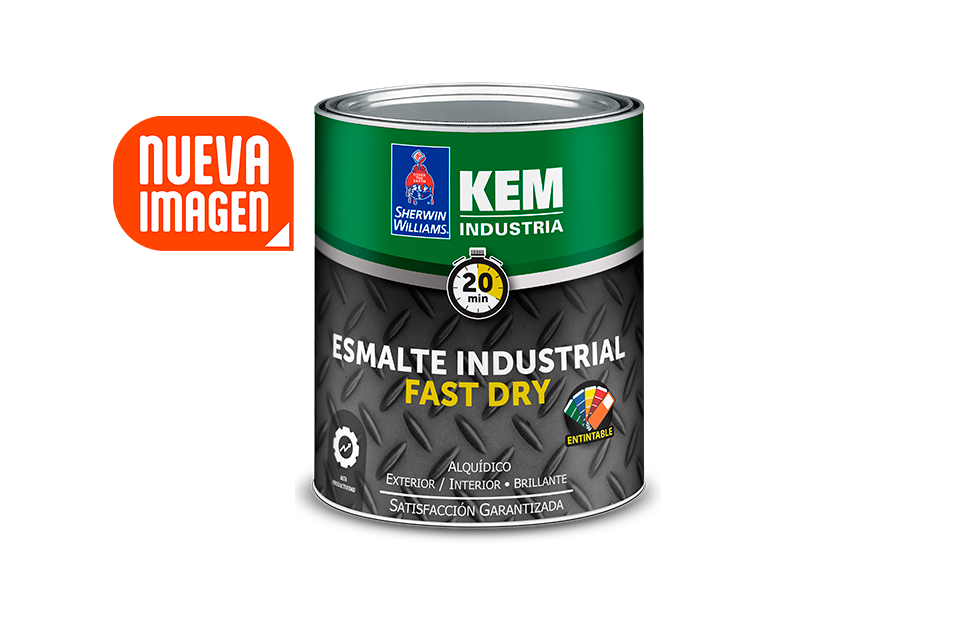 Base ultra profunda kem esmalte industrial 1/4 galon fast dry 4000 sherwin williams