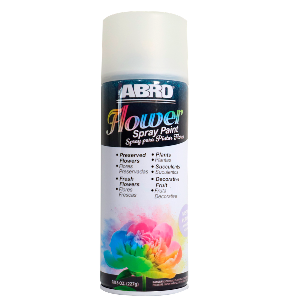 Pintura en spray para flores abro fsp-400 morado