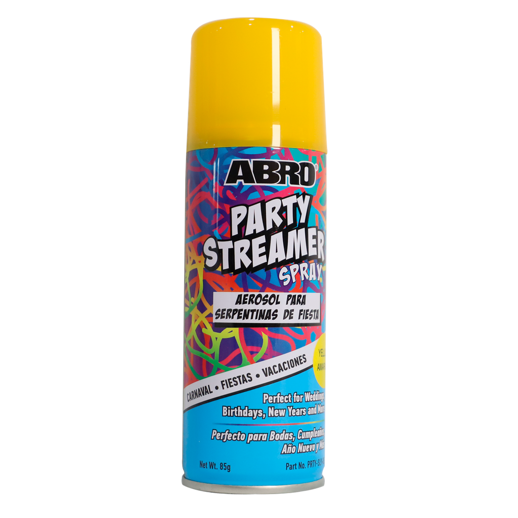 Pintura en spray para carnaval abro ly-85 amarillo