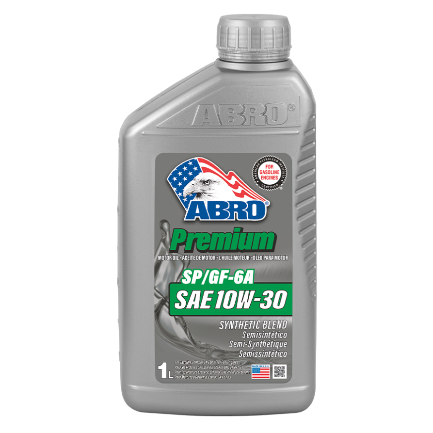 Aceite de motor 10w-30 1-litro semi-sintetico abro