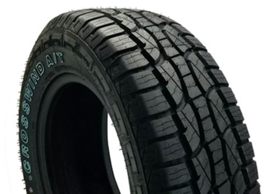 Llanta radial para carro rin #17 265at/65 ling long 4pr 112t negro