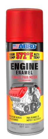 Pintura en spray para motor abro ee-550 rojo