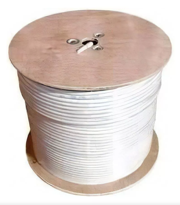 Cable electrico 10 awg 7h thhn blanco bob phelps dodge