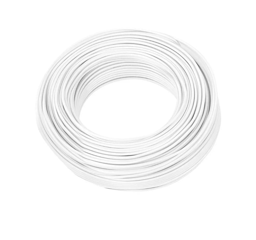 Cable electrico 2x16 awg cordon spt blanco