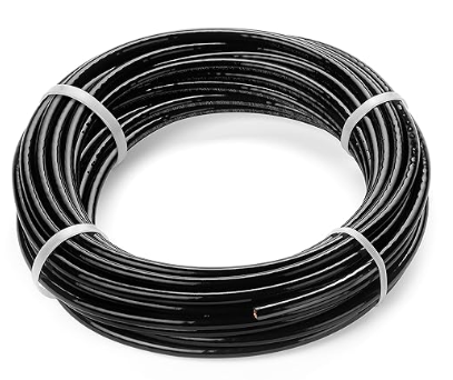 Cable elec 4 awg 19h thhn negro phelps dodge