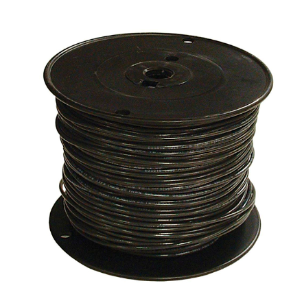 Cable electrico 8 awg 7h thhn negro 328' phelp dodge