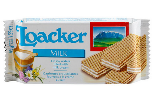 Galletas loacker 45g milk 10677