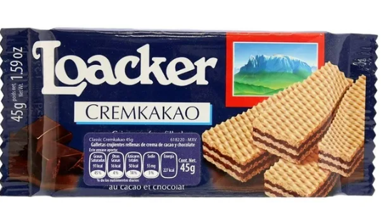 Galletas loacker 45g cremakakao 10646