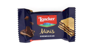 Galletas loacker 10g minis cremakakao 10079