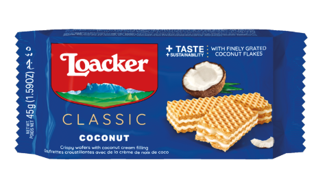 Galletas loacker 45g coconut 12122