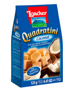 Galletas loacker 125g quadratini coco 10592