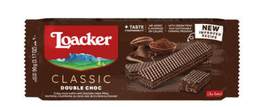 Galletas loacker 90g double chocolate 10893