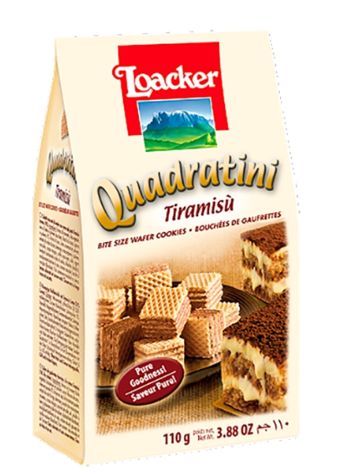 Galletas loacker 110g quadratini tiramis 10468