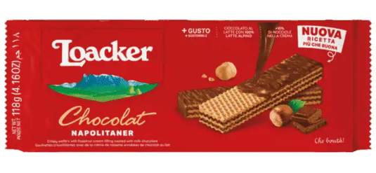 Galletas loacker 118g napolitaner 10728